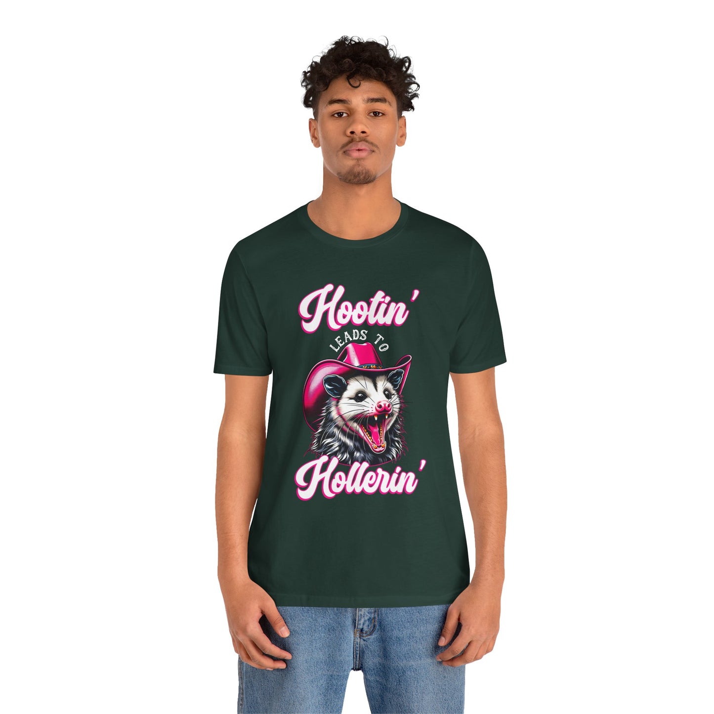 Opossum Hootin’ Hollerin’ 90s Vintage Retro Western T-Shirt