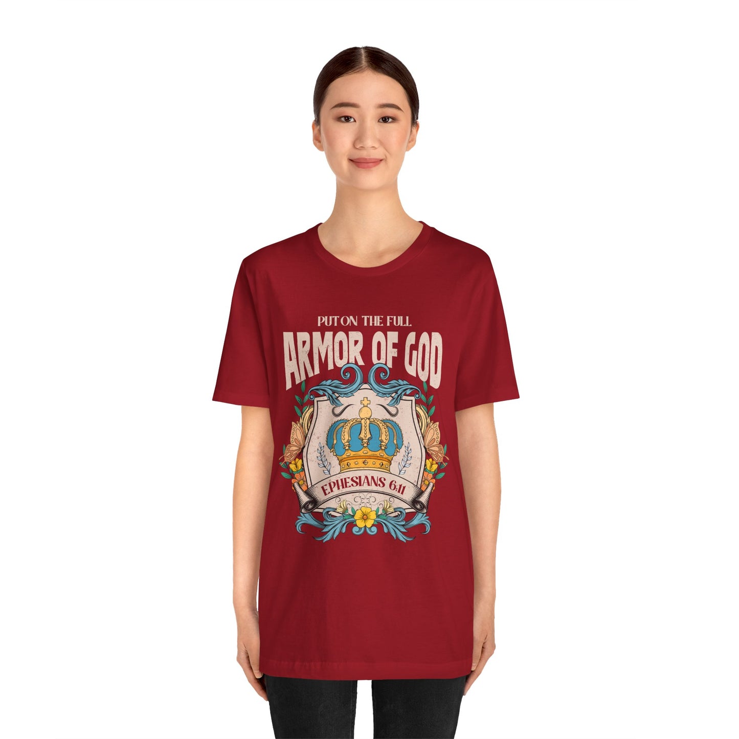 Armor of God Shirt – Christian Ephesians 6:11 Spiritual Warfare Faith Tee