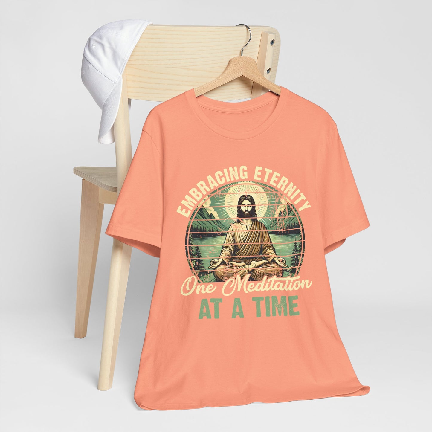 Embracing Eternity Shirt – Christian Yoga Jesus God Faith & Mindfulness Tee