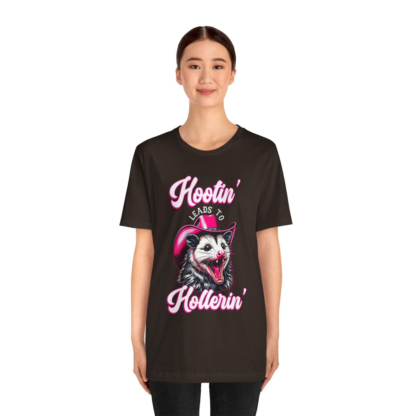 Opossum Hootin’ Hollerin’ 90s Vintage Retro Western T-Shirt