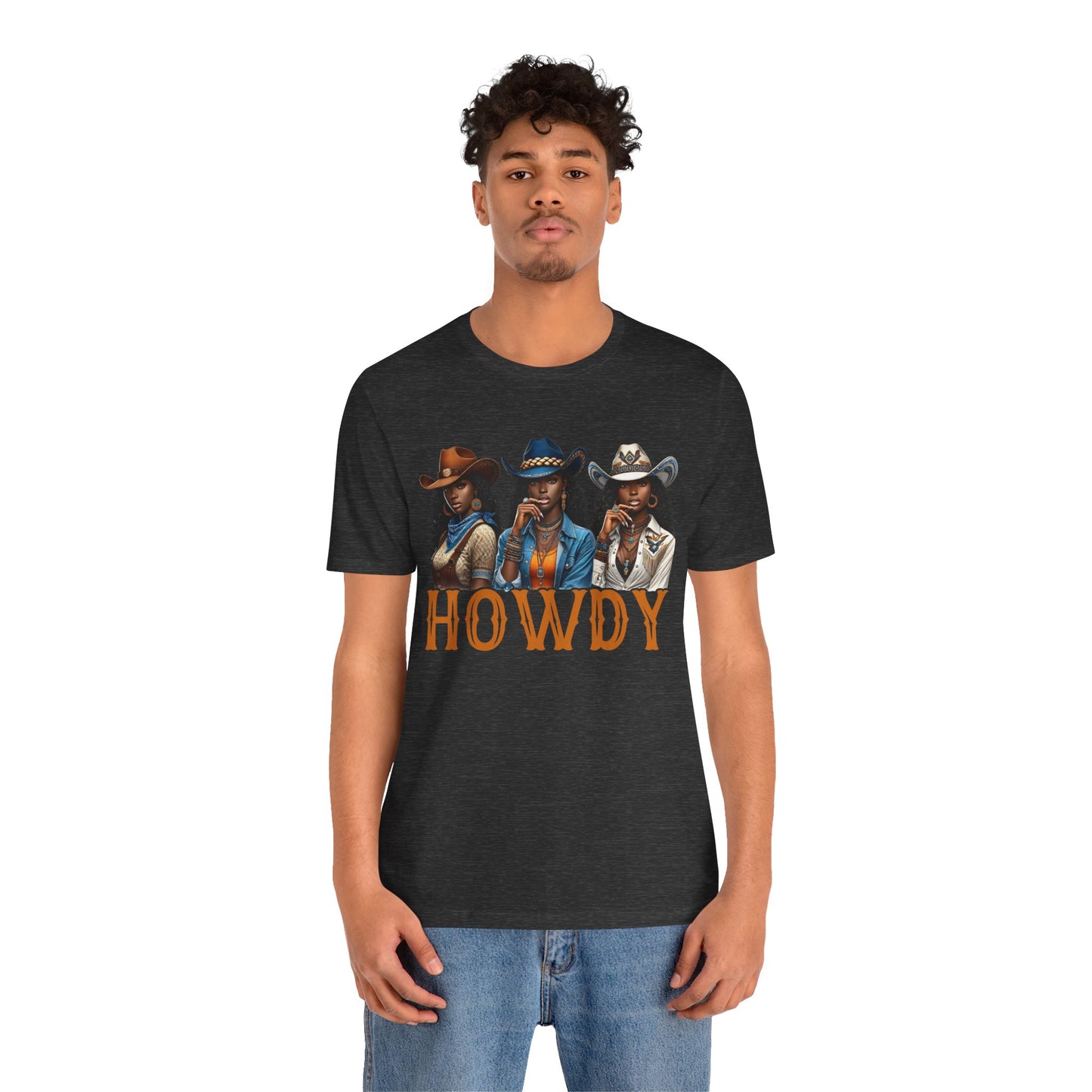Howdy Black Cowgirl Shirt – Western Rodeo Melanin African American Tee