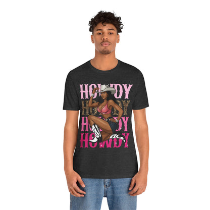 Howdy Black Cowgirl Shirt – Western Melanin Rodeo Queen Texas Tee
