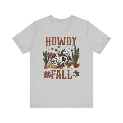 Retro Howdy Fall Shirt – Western Cowboy Pumpkin Country Thanksgiving Tee