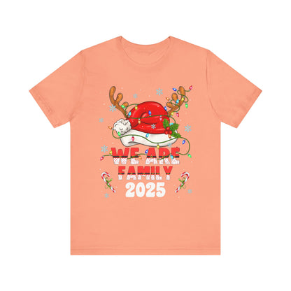 We Are Family 2025 Shirt – Matching Christmas Tree Santa Holiday Pajama Tee