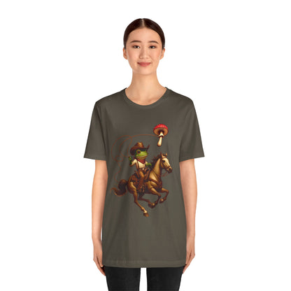 Howdy Cowboy Frog Shirt – Funny Western Rodeo Frogcore Texas Tee