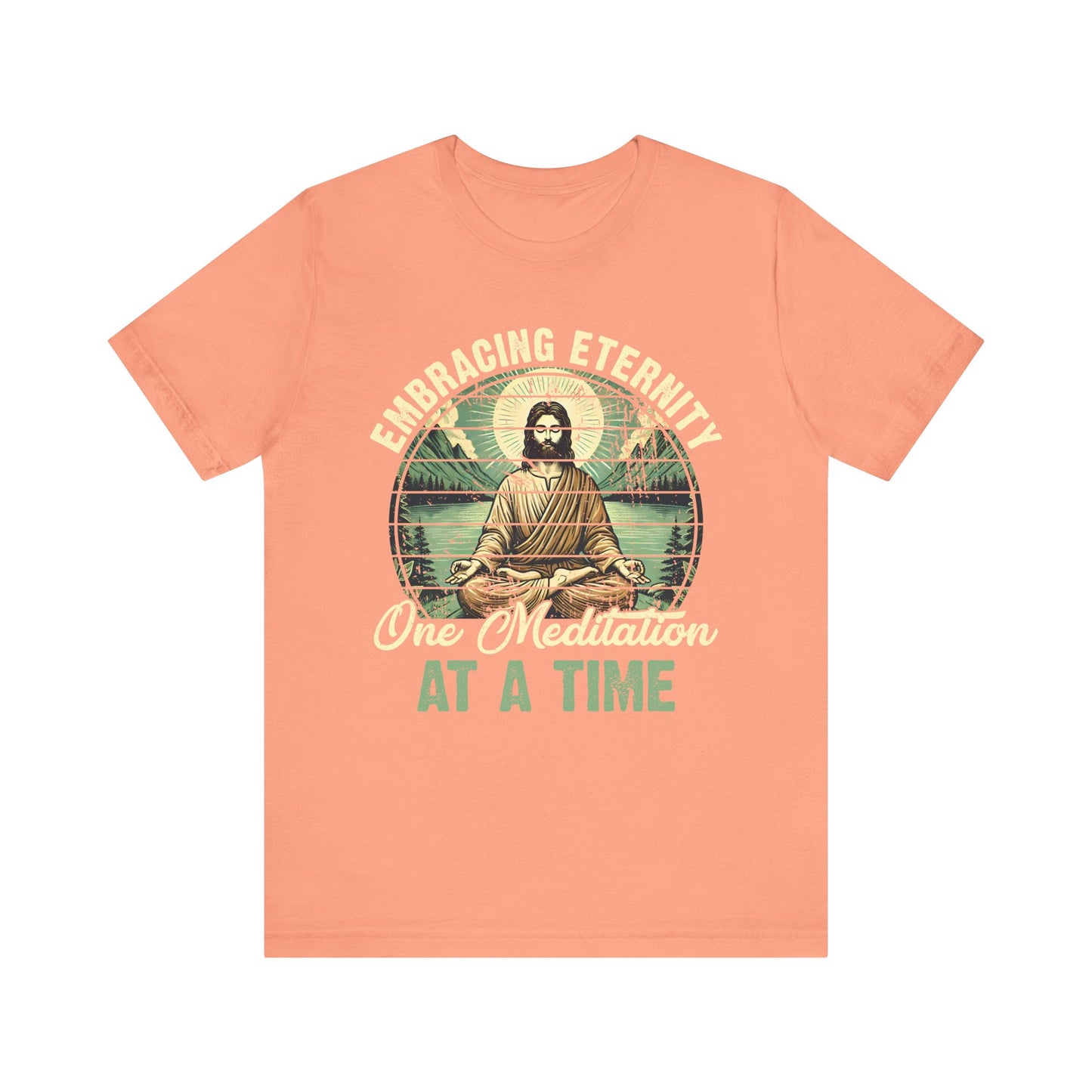 Embracing Eternity Shirt – Christian Yoga Jesus God Faith & Mindfulness Tee
