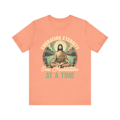 Embracing Eternity Shirt – Christian Yoga Jesus God Faith & Mindfulness Tee