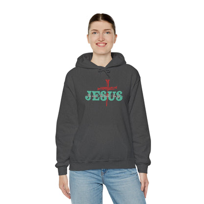 The Way Truth Life Christ Jesus Cross Nails Christian Bible Hoodie