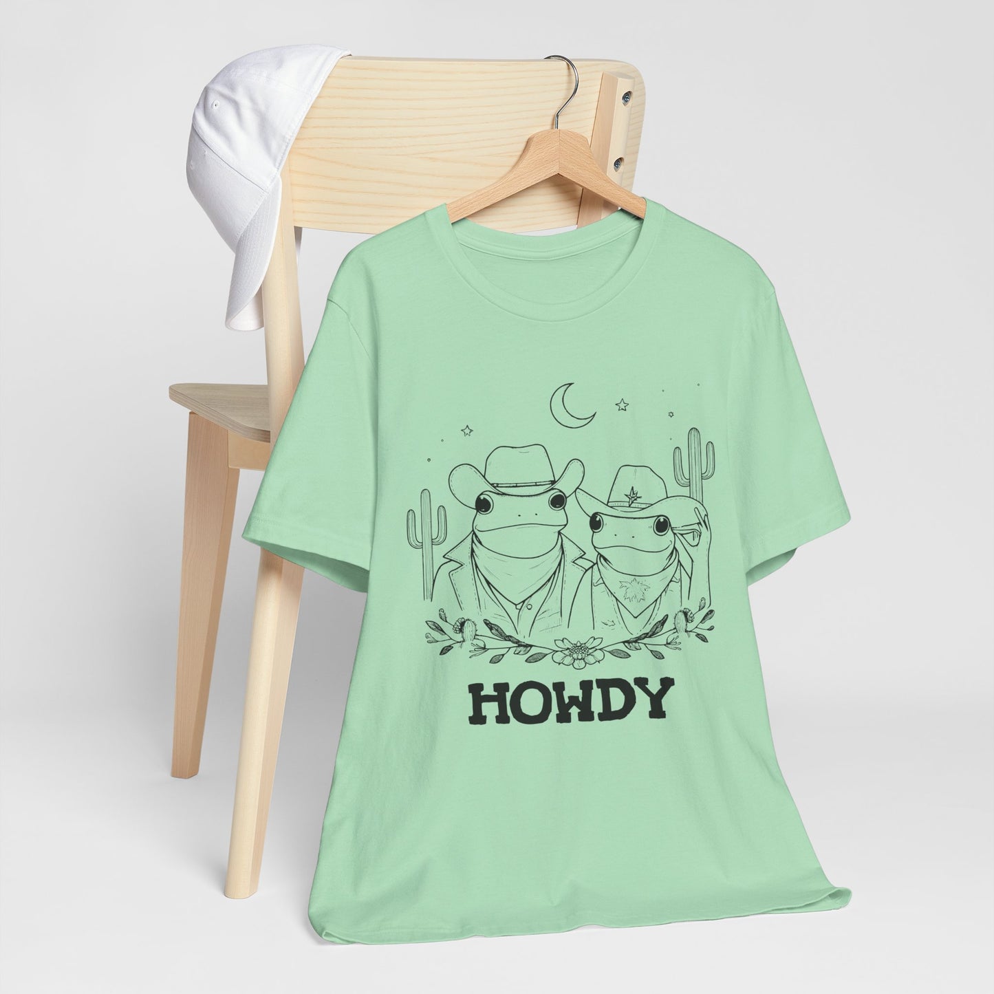 Howdy Frog Toad Couple Shirt – Cowboy Cowgirl Western Rodeo Cactus Tee