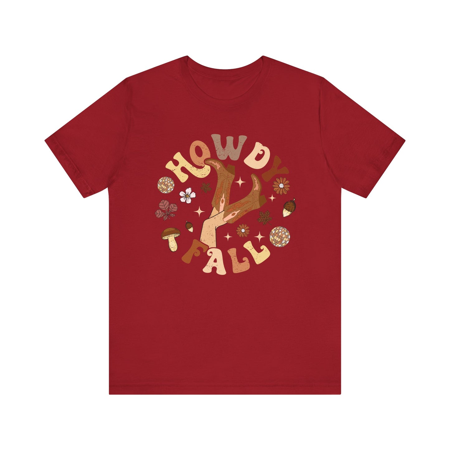 Retro Groovy Howdy Fall Shirt – Western Cowgirl Thanksgiving Rodeo Tee