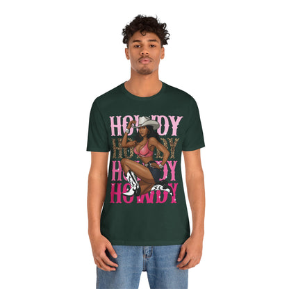 Howdy Black Cowgirl Shirt – Western Melanin Rodeo Queen Texas Tee