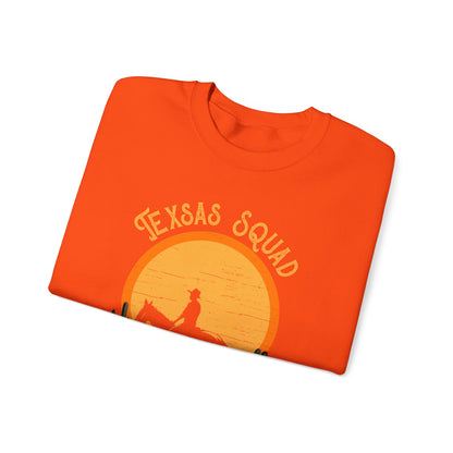Texas Squad Cowboy Sweatshirt – Riding Horse Howdy Western Rodeo Pullover