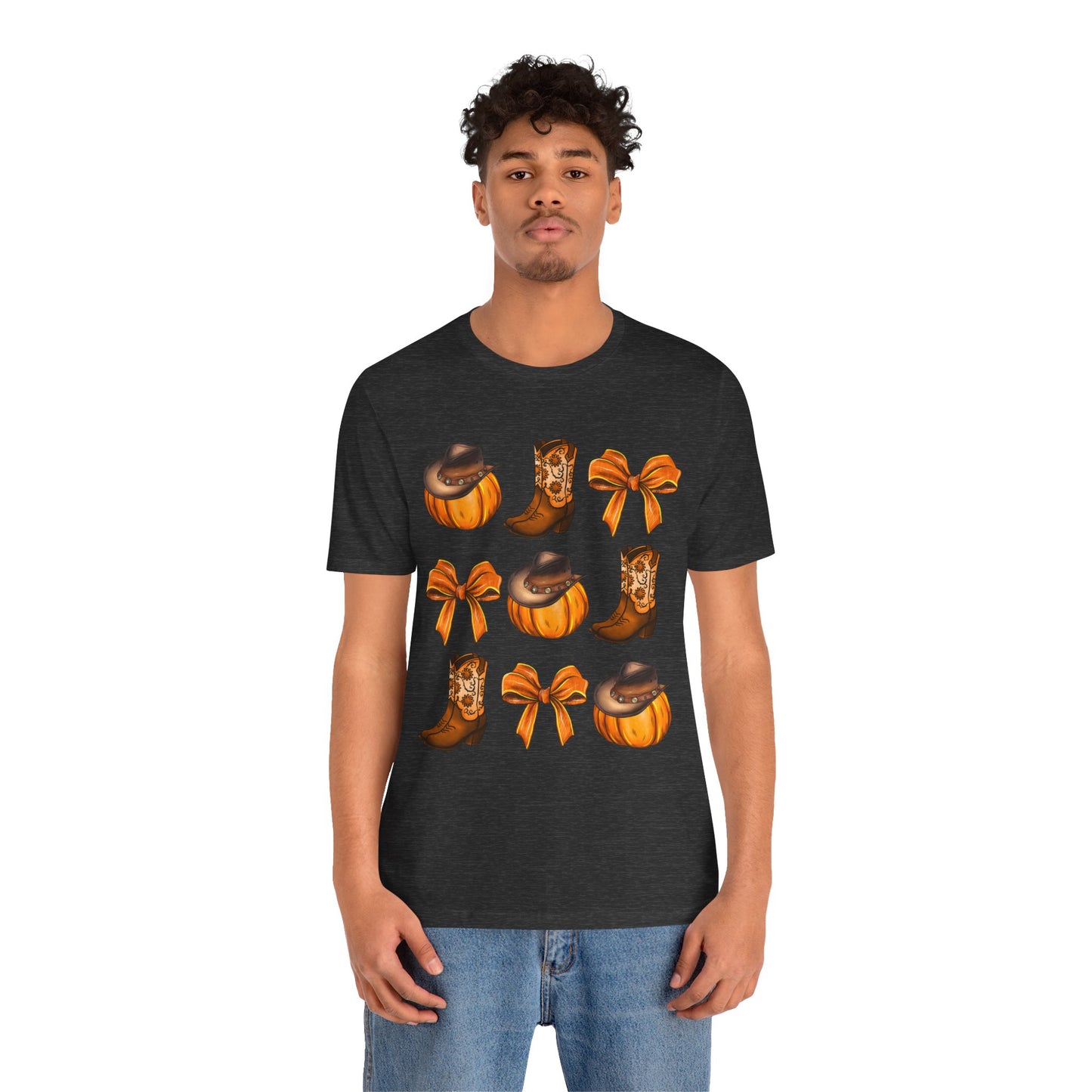 Howdy Pumpkin Shirt – Coquette Bow Cowgirl Western Fall Thanksgiving Tee
