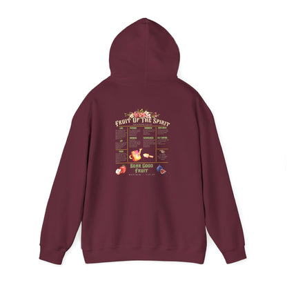 Fruit of the Spirit Hoodie – Christian Bible Verse Jesus Prayer Pullover