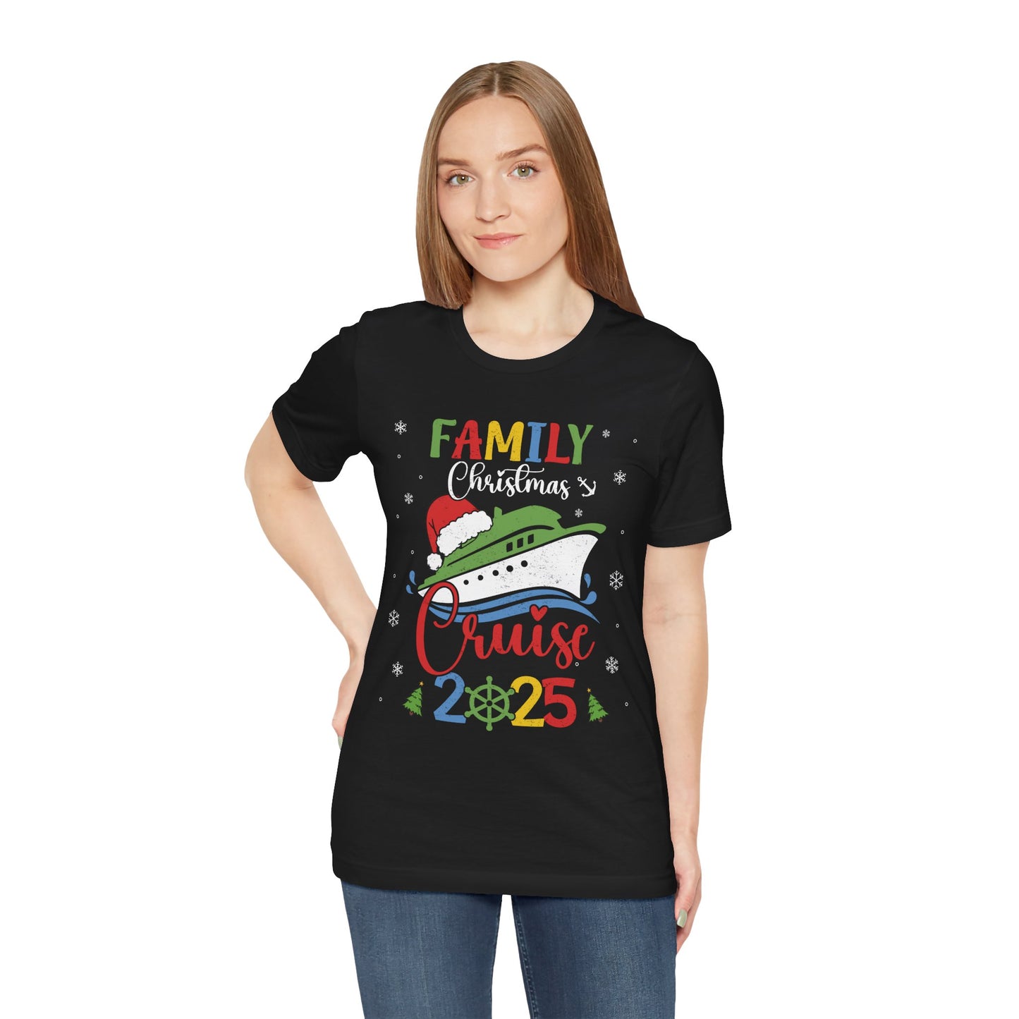 Family Christmas Cruise 2025 Shirt – Matching Cruisemas Family Vacation Tee, Holiday Boat Trip Outfit
