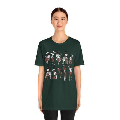 Howdy Pin Up Black Cowgirl Shirt – Western Rodeo Melanin Texas Tee