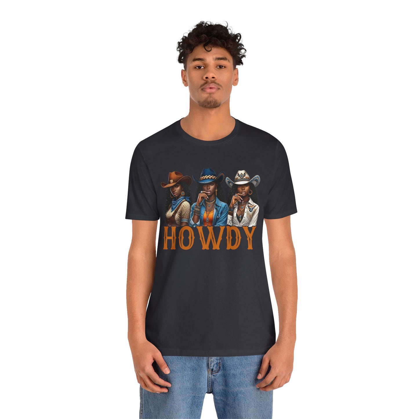 Howdy Black Cowgirl Shirt – Western Rodeo Melanin African American Tee