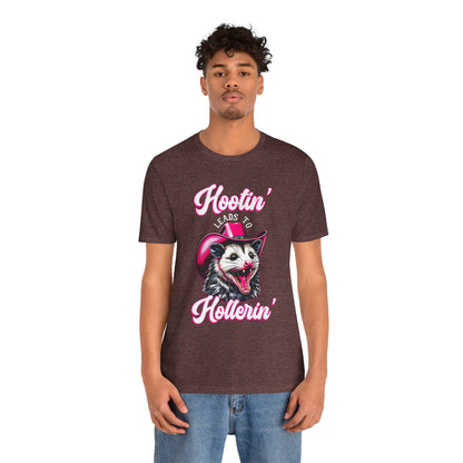Opossum Hootin’ Hollerin’ 90s Vintage Retro Western T-Shirt