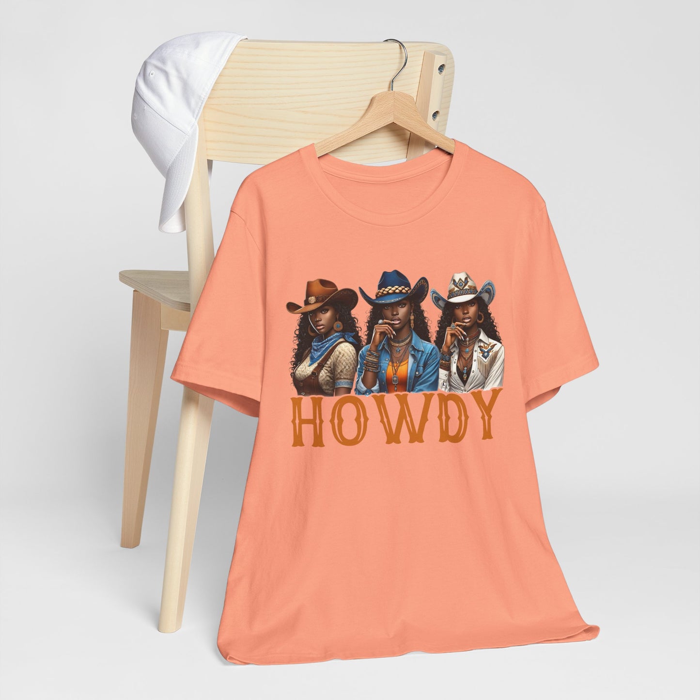 Howdy Black Cowgirl Shirt – Western Rodeo Melanin African American Tee