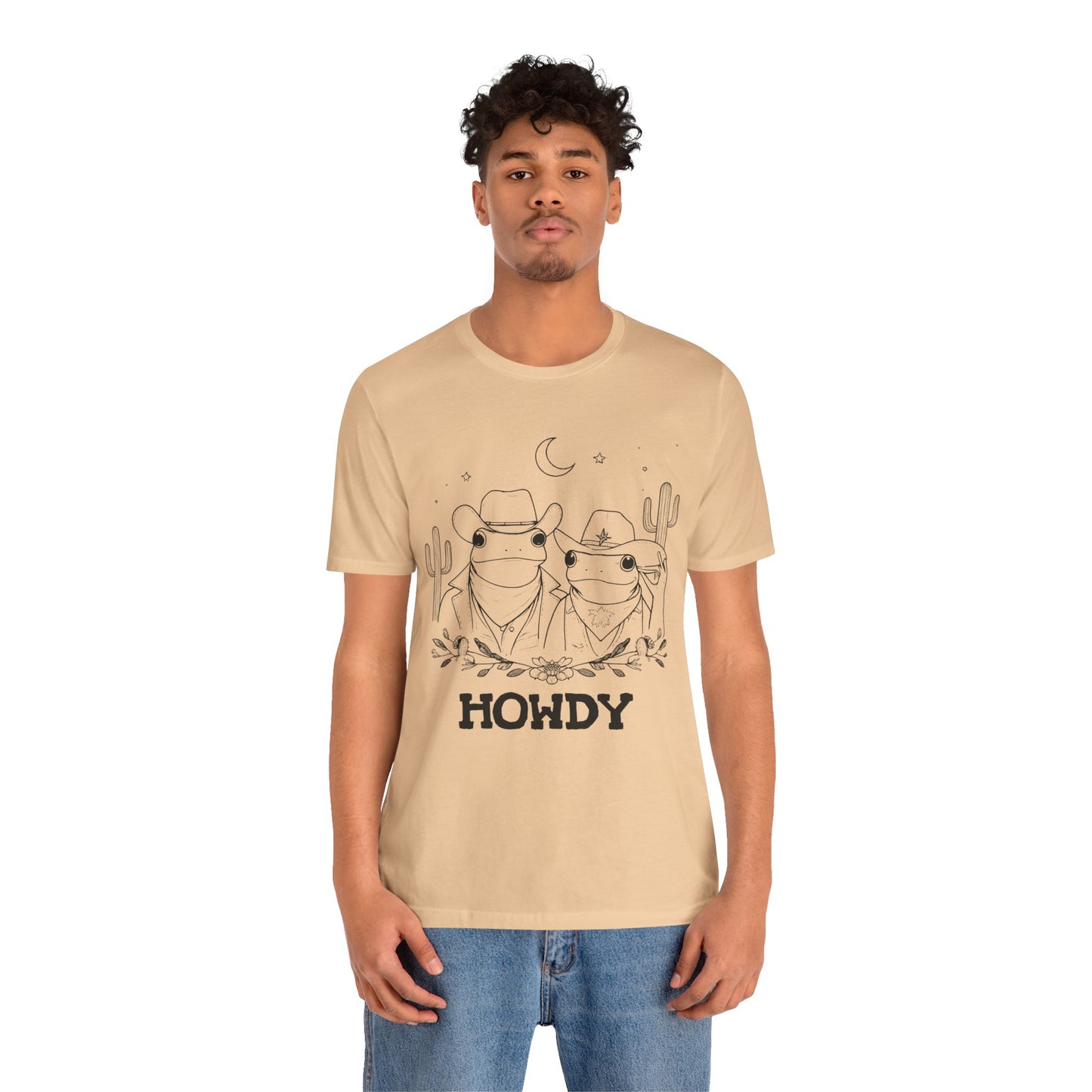Howdy Frog Toad Couple Shirt – Cowboy Cowgirl Western Rodeo Cactus Tee