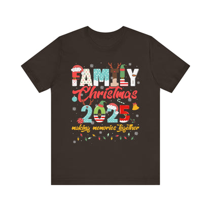 Family Christmas 2025 Shirt – Cute Matching Holiday Memories Together Tee