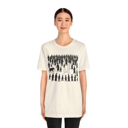 Jesus Pulling You from the Crowd Shirt – Christian Rescues Men Women Tee