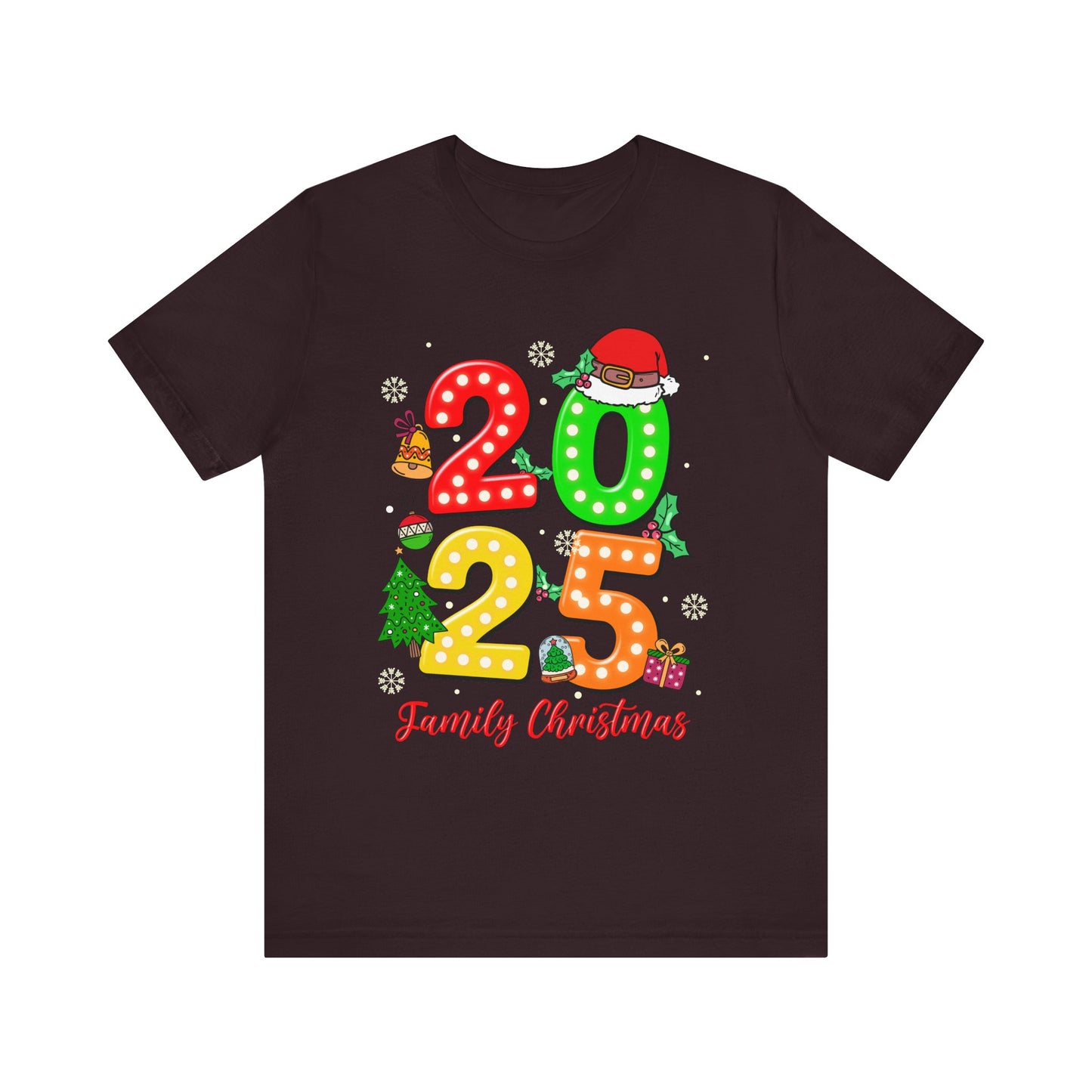 2025 Family Christmas Shirt – Cute Matching Holiday Lights Group Tee