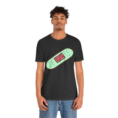 Funny Jesus Heals Shirt – God’s Promises Christian Band-Aid Prayer Tee