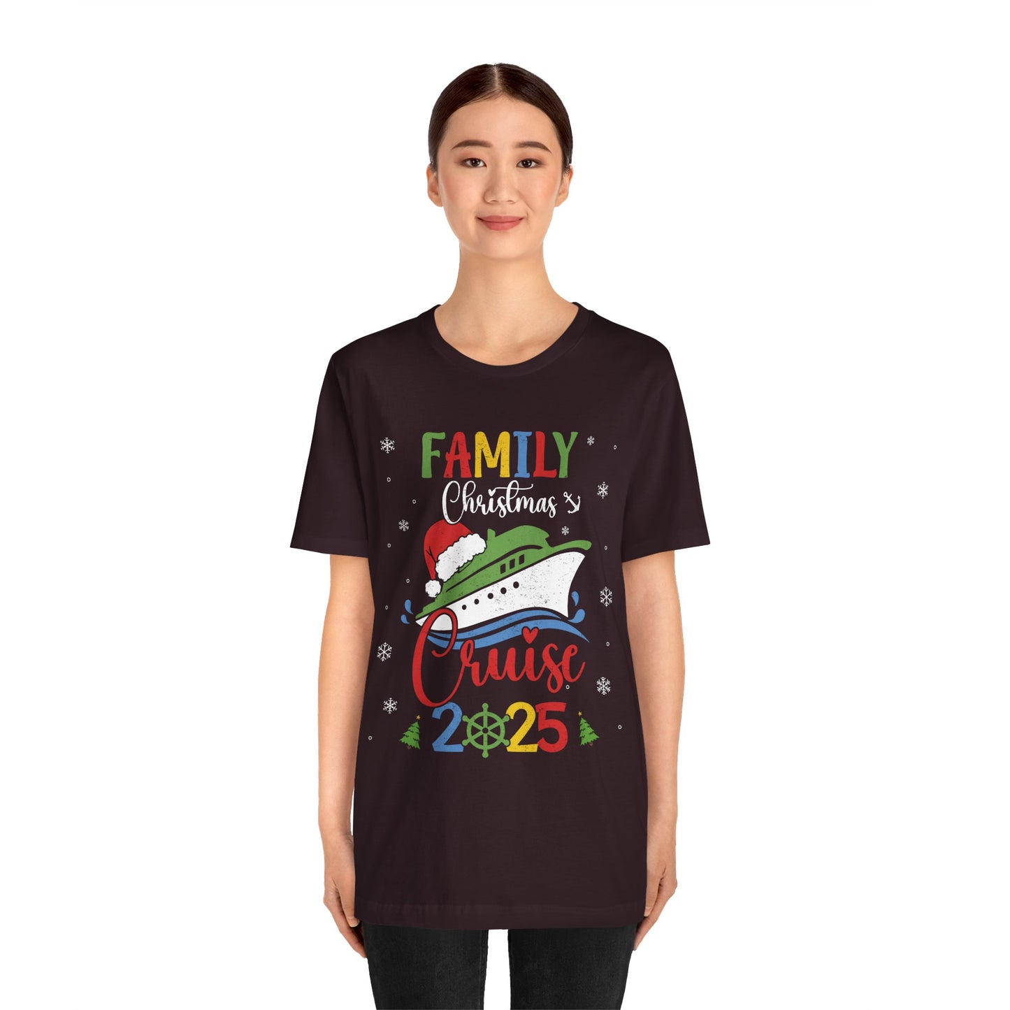 Family Christmas Cruise 2025 Shirt – Matching Cruisemas Family Vacation Tee, Holiday Boat Trip Outfit