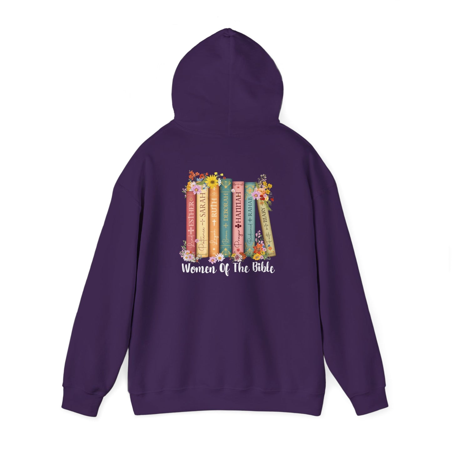 Women of the Bible Hoodie – Christian Floral Scripture Church Book Pullover