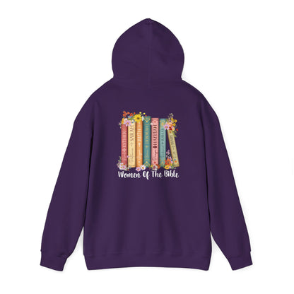 Women of the Bible Hoodie – Christian Floral Scripture Church Book Pullover