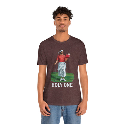 Jesus Golf Holy One Shirt – Funny Christian Faith & Sports Graphic Tee for Golfers