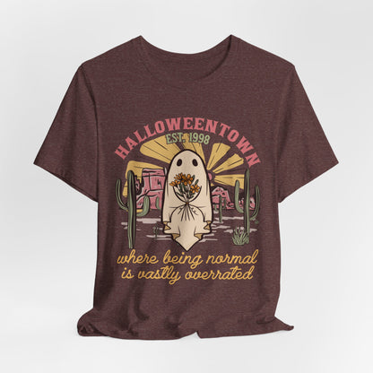 Halloweentown Est. 1998 Shirt – Retro Western Ghost Pumpkin Rodeo Tee