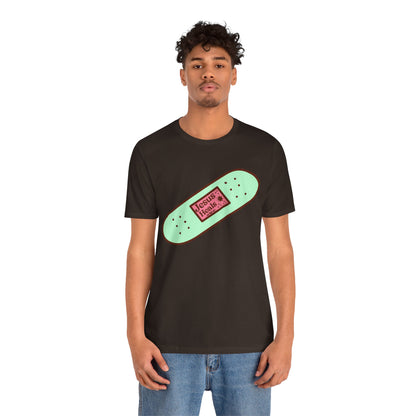 Funny Jesus Heals Shirt – God’s Promises Christian Band-Aid Prayer Tee