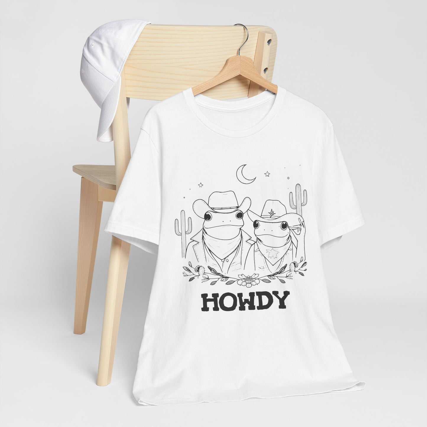 Howdy Frog Toad Couple Shirt – Cowboy Cowgirl Western Rodeo Cactus Tee