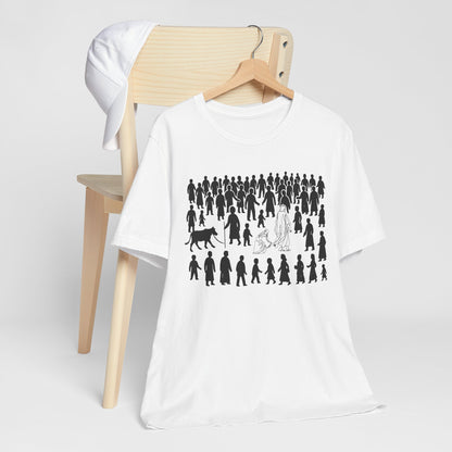 Jesus Pulling You from the Crowd Shirt – Christian Rescues Men Women Tee