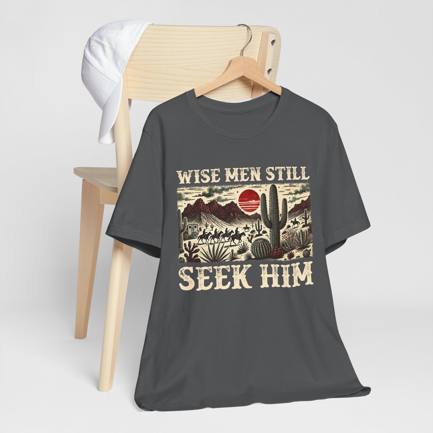 The Wise Men Seek Him Shirt – Desert Faith Western Christian Rodeo Tee