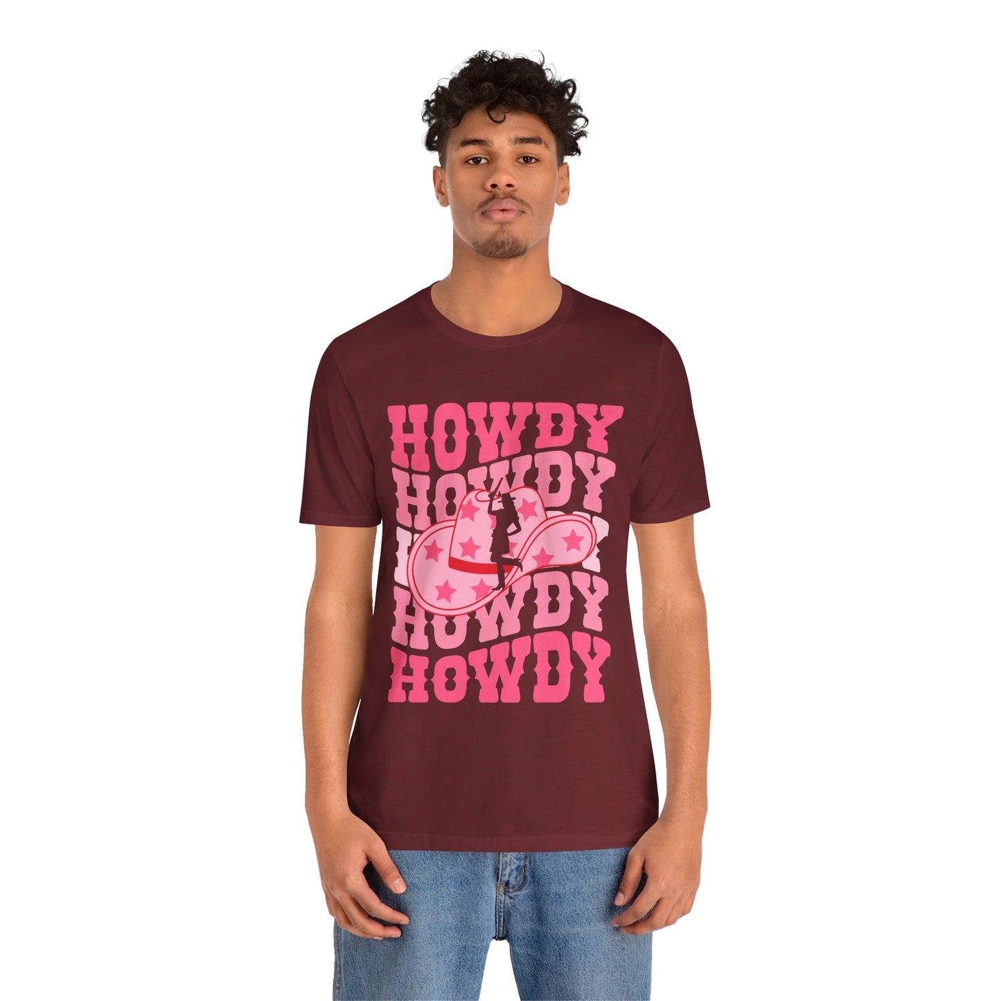 Howdy Pink Cowgirl Shirt – Disco Western Rodeo Country Girl Tee