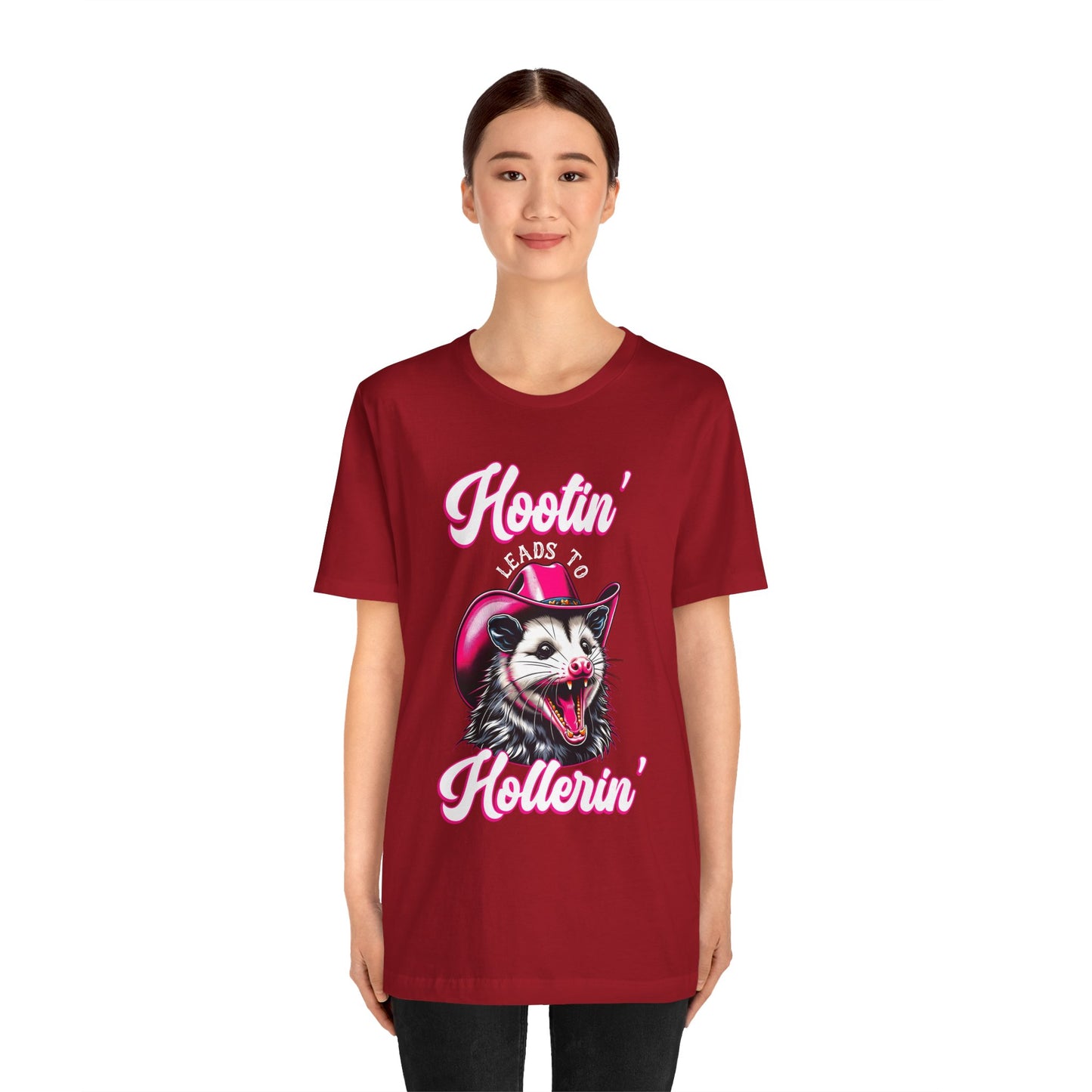 Opossum Hootin’ Hollerin’ 90s Vintage Retro Western T-Shirt