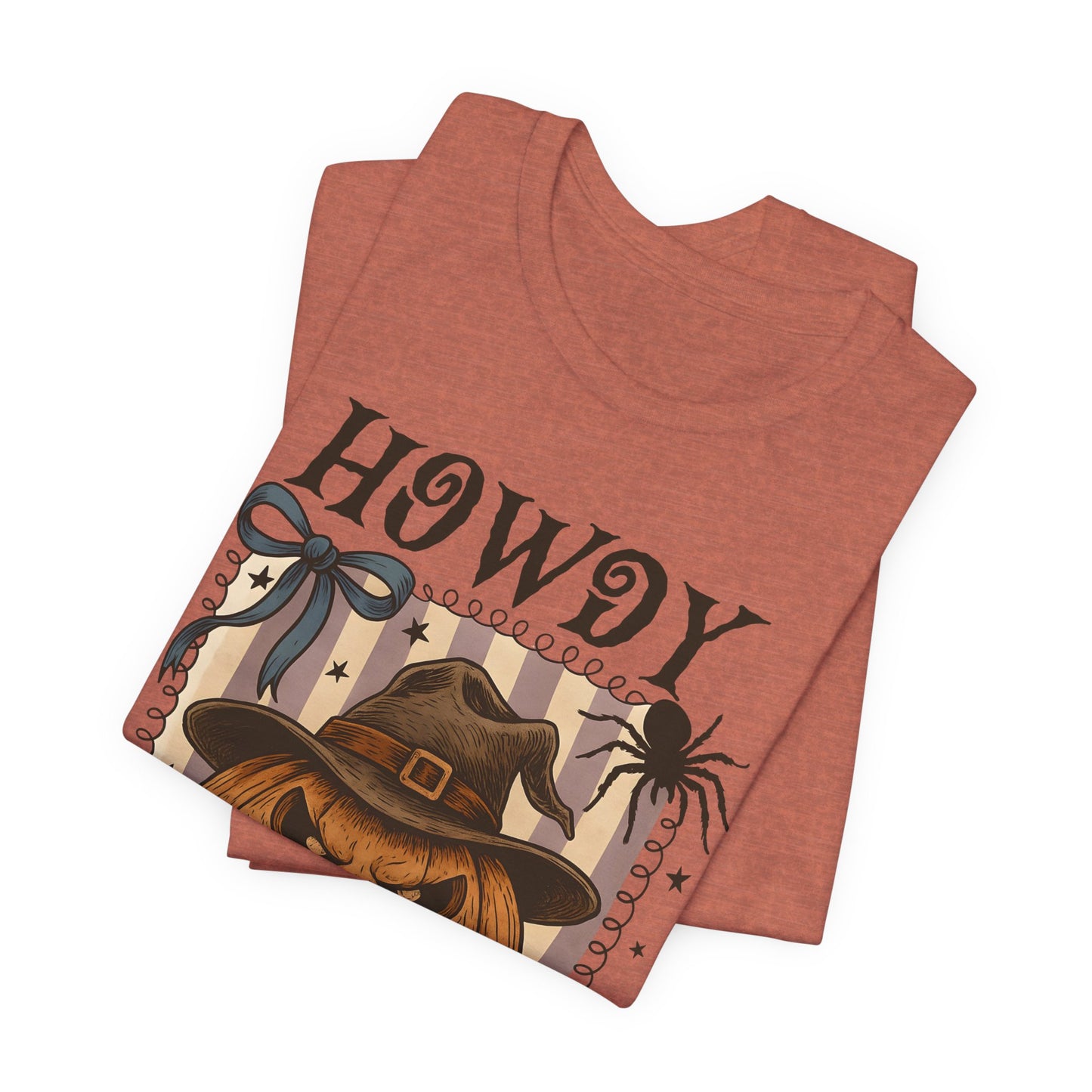 Howdy Halloween Shirt – Cute Coquette Pumpkin Western Fall Tee