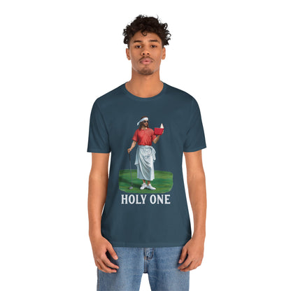 Jesus Golf Holy One Shirt – Funny Christian Faith & Sports Graphic Tee for Golfers