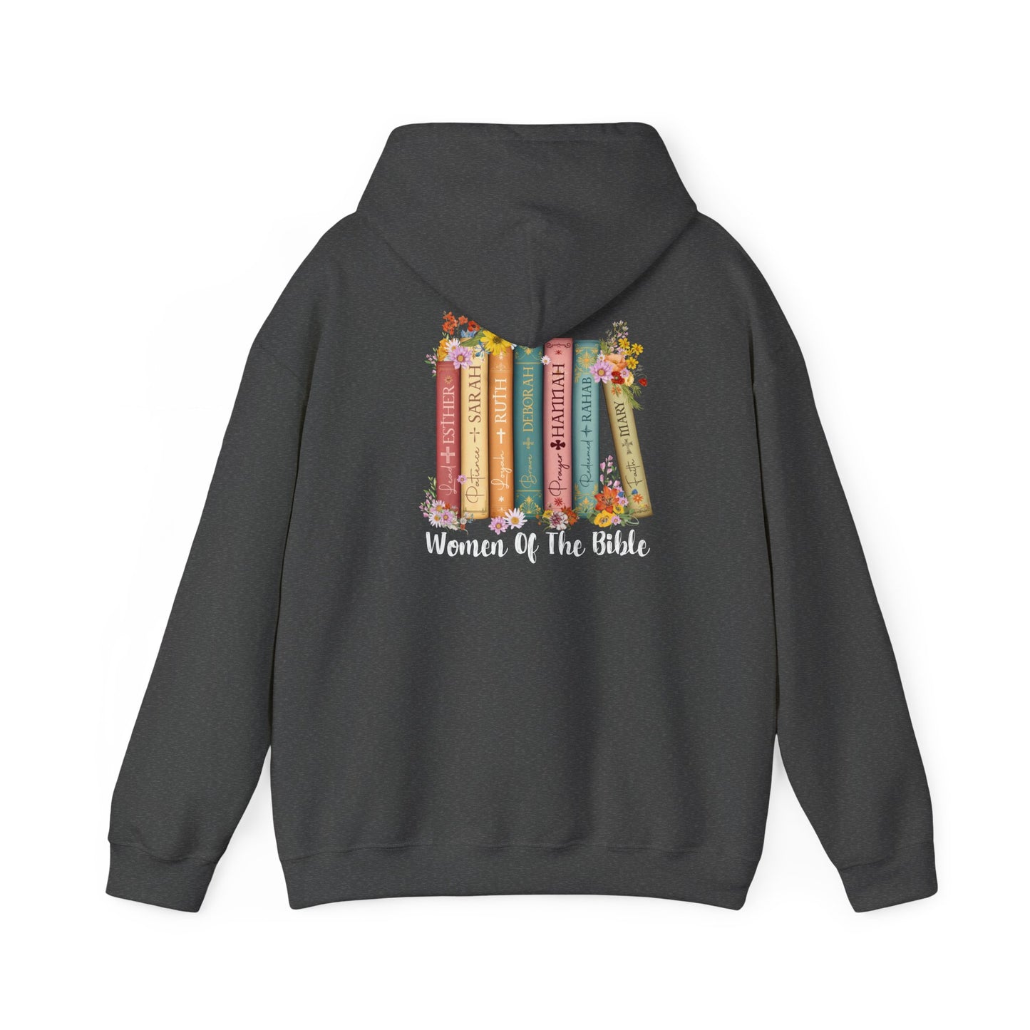 Women of the Bible Hoodie – Christian Floral Scripture Church Book Pullover