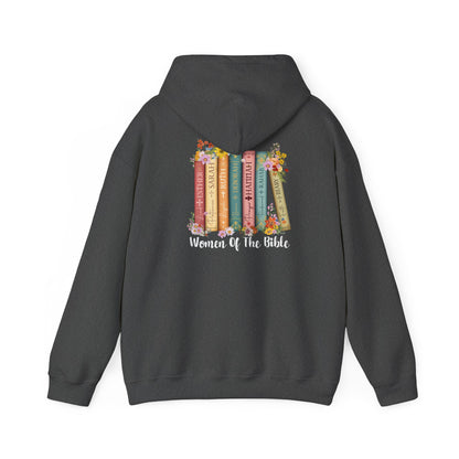 Women of the Bible Hoodie – Christian Floral Scripture Church Book Pullover