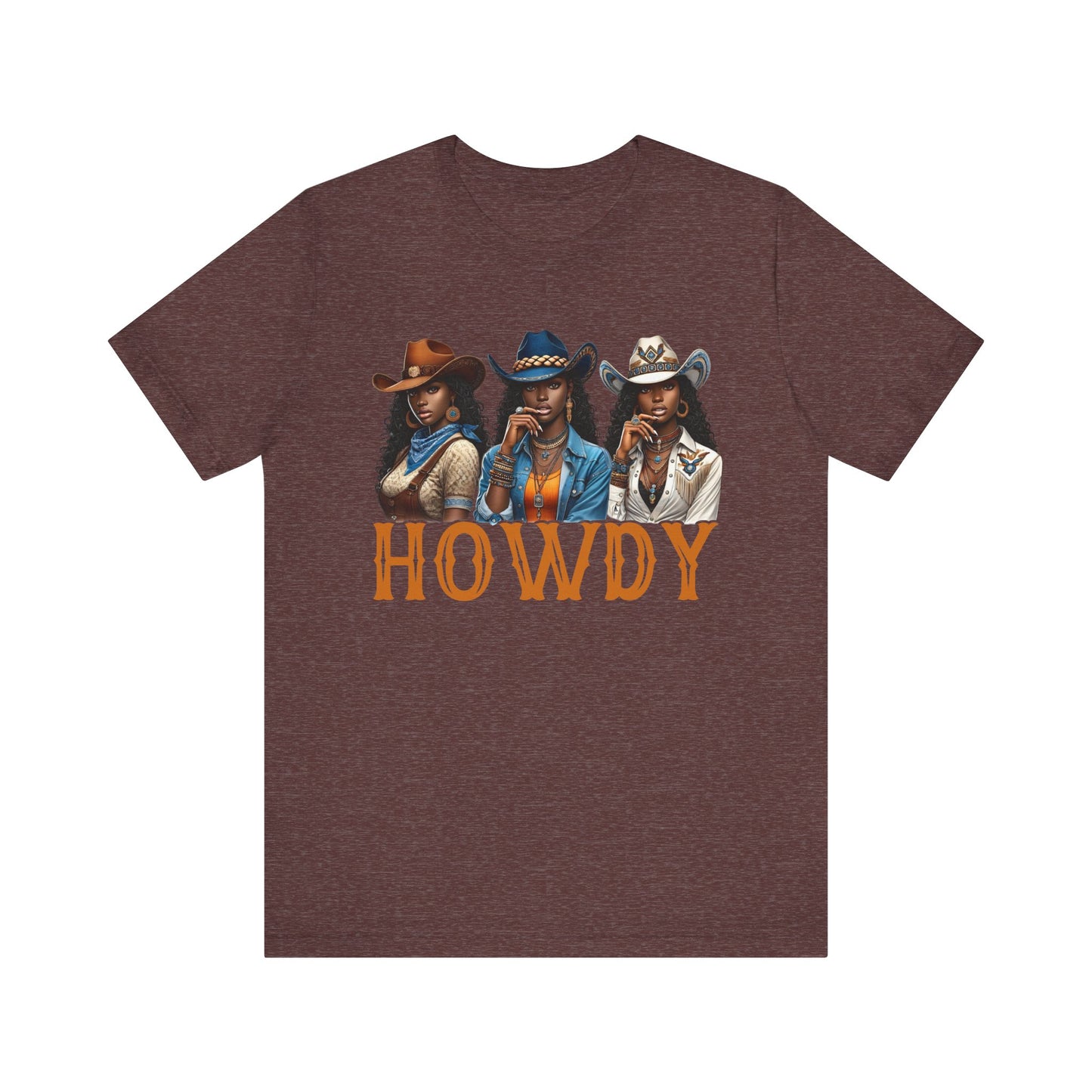 Howdy Black Cowgirl Shirt – Western Rodeo Melanin African American Tee