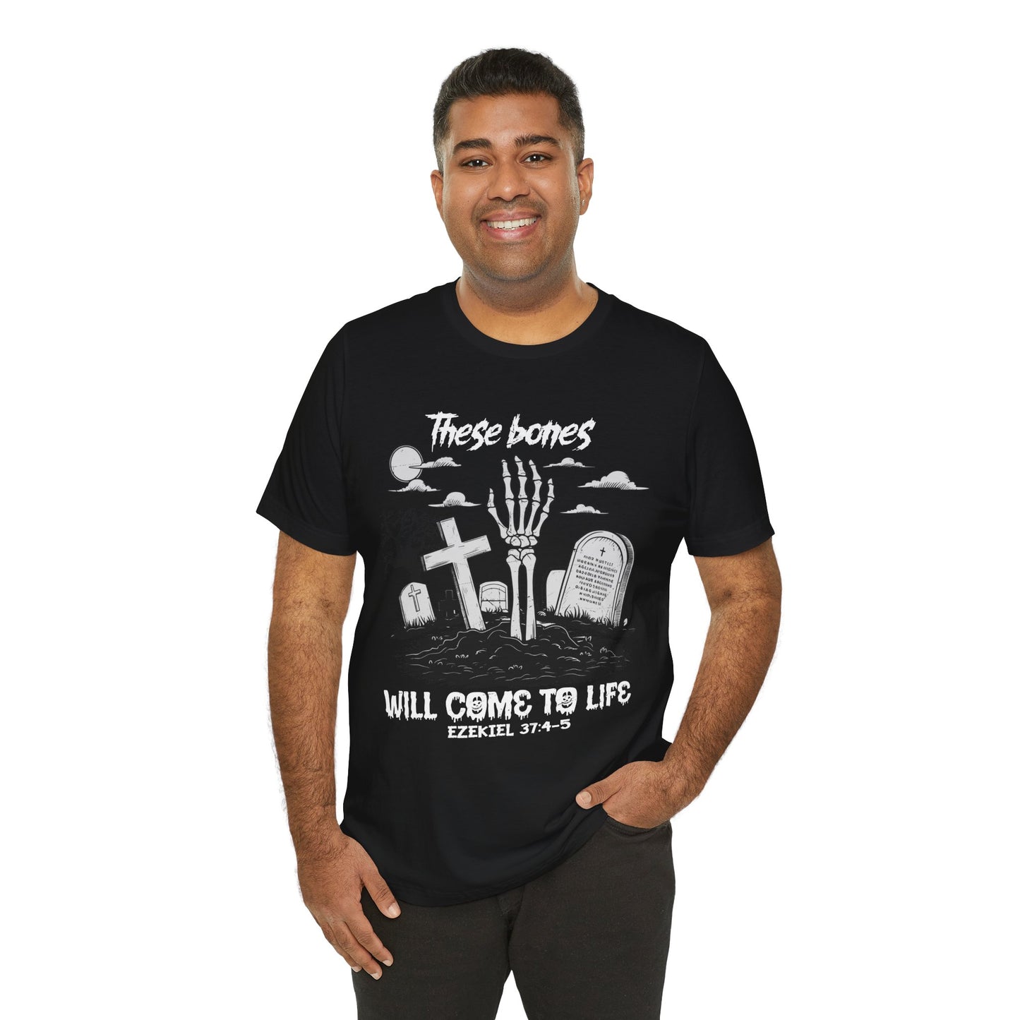These Bones Will Come To Life Skeleton Christian Halloween T-Shirt