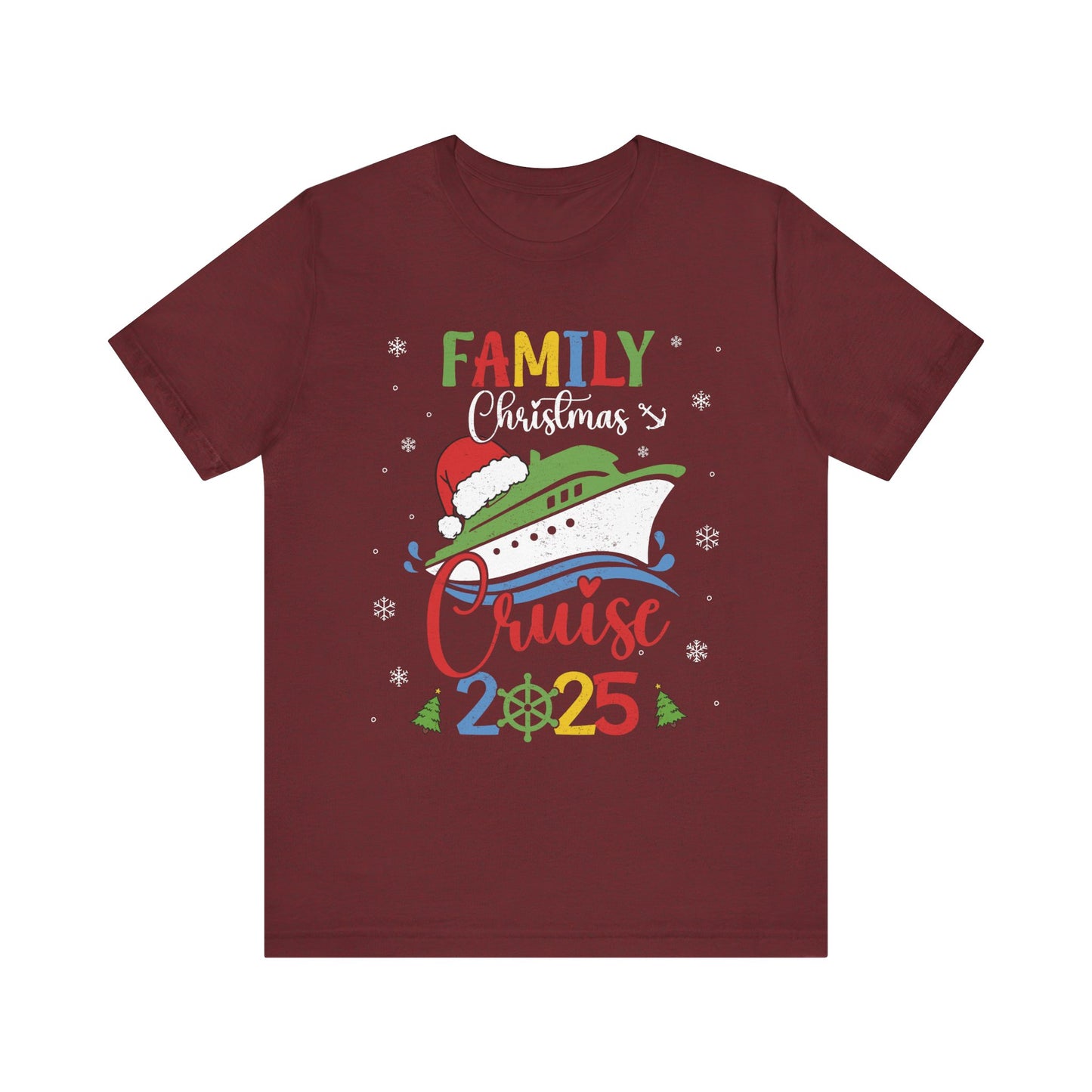 Family Christmas Cruise 2025 Shirt – Matching Cruisemas Family Vacation Tee, Holiday Boat Trip Outfit