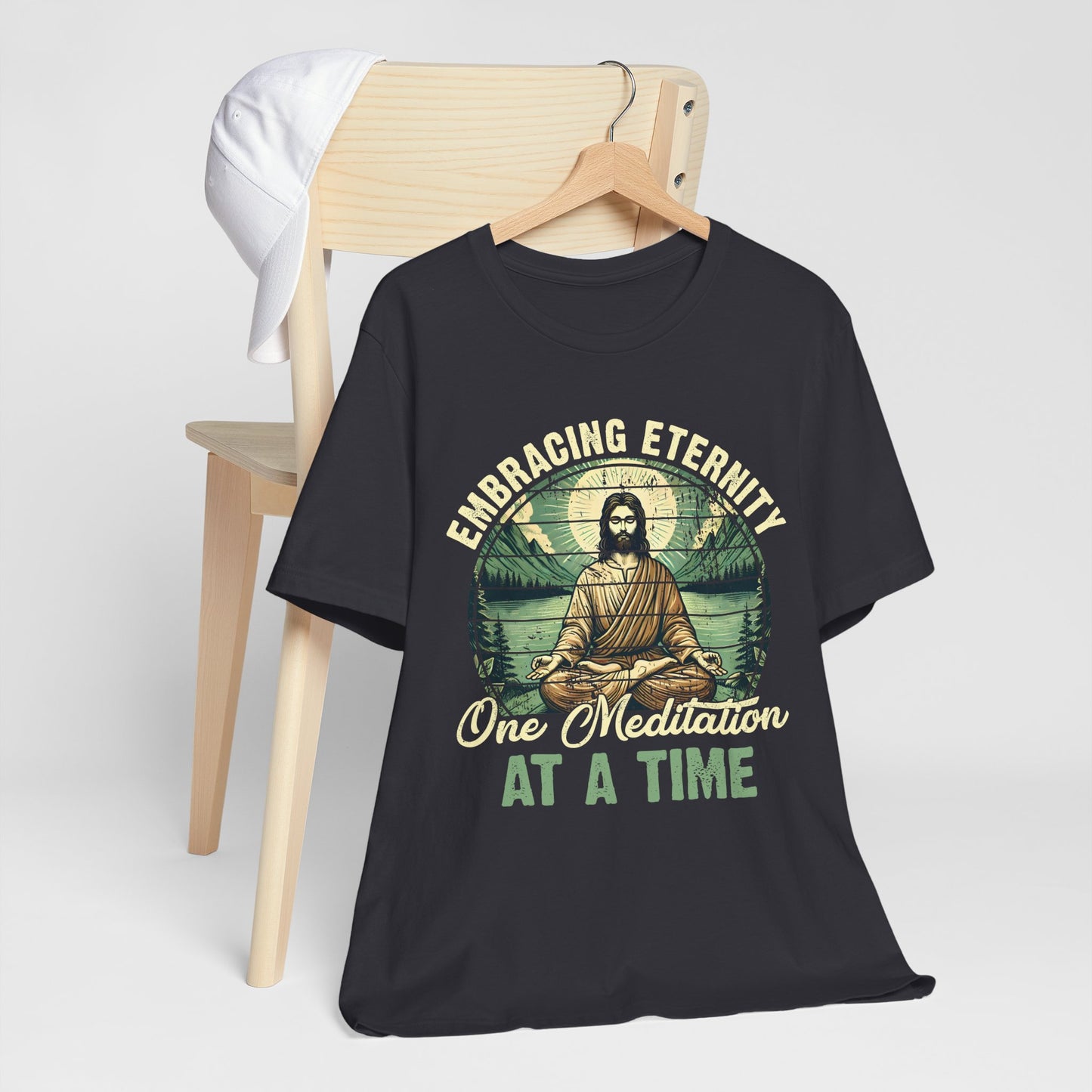 Embracing Eternity Shirt – Christian Yoga Jesus God Faith & Mindfulness Tee