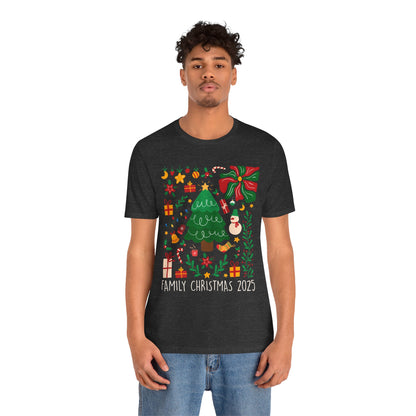 Family Christmas 2025 Shirt – Vintage Boho Holiday Family Group Shirt