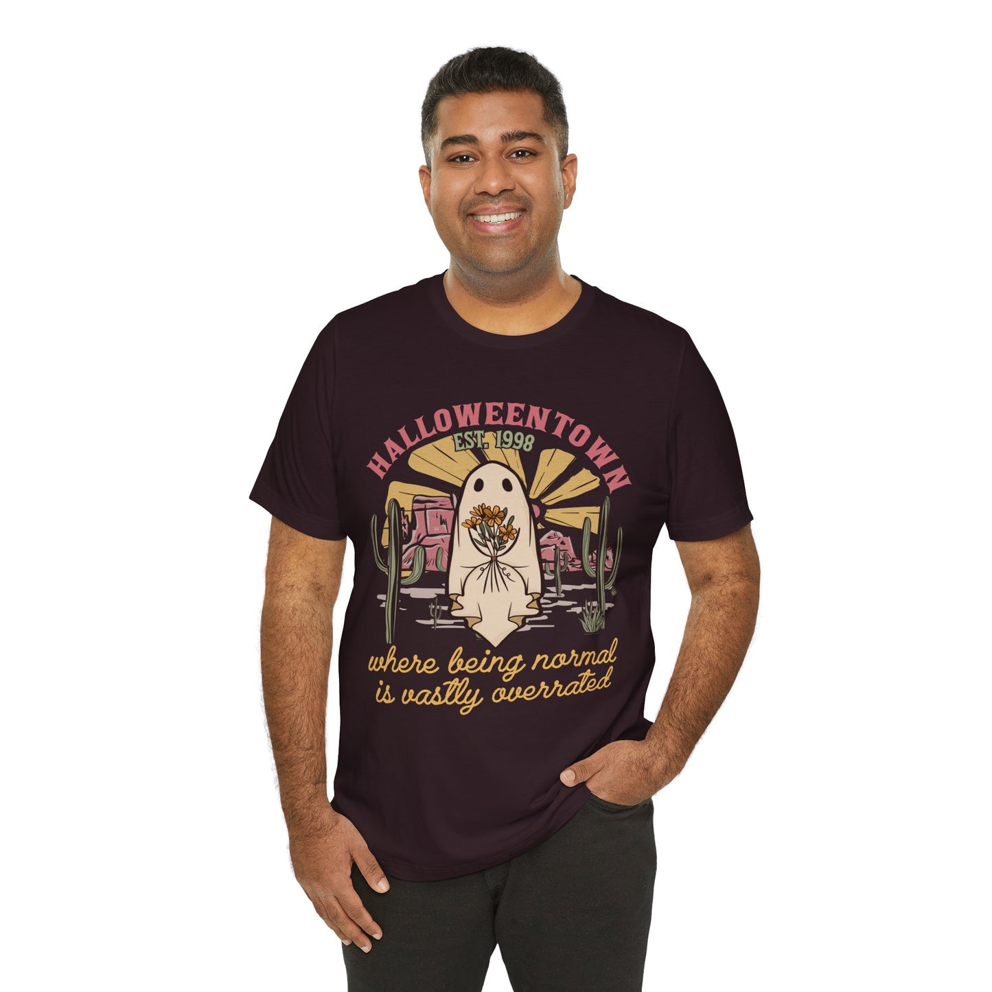 Halloweentown Est. 1998 Shirt – Retro Western Ghost Pumpkin Rodeo Tee