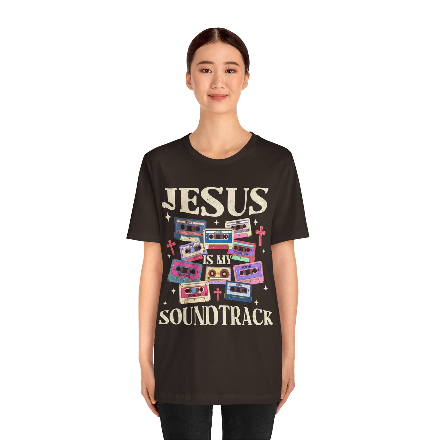Jesus Is My Soundtrack Shirt – Christian Worship Music Faith Tee for Believers